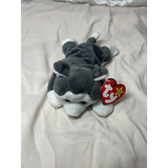 Ty Other - Ty Beanie Baby "NANOOK" Husky Dog Original Stuffed Toy 1996 (All Tags)